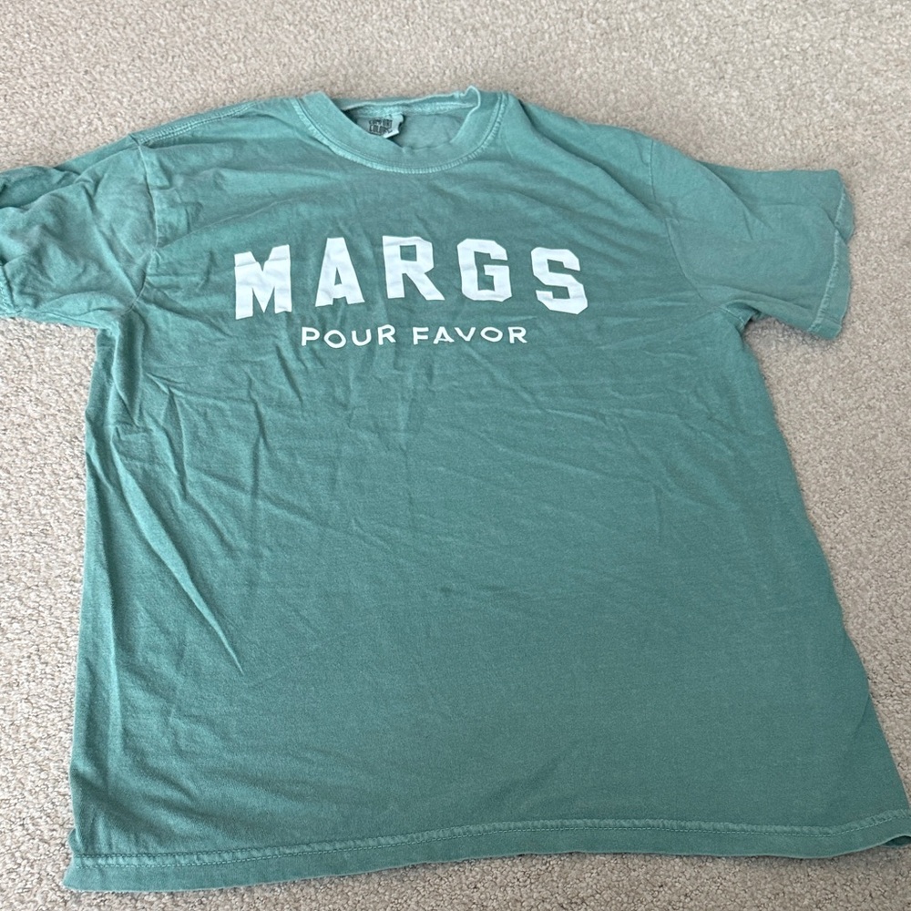 Comfort Colors Green Graphic Tee